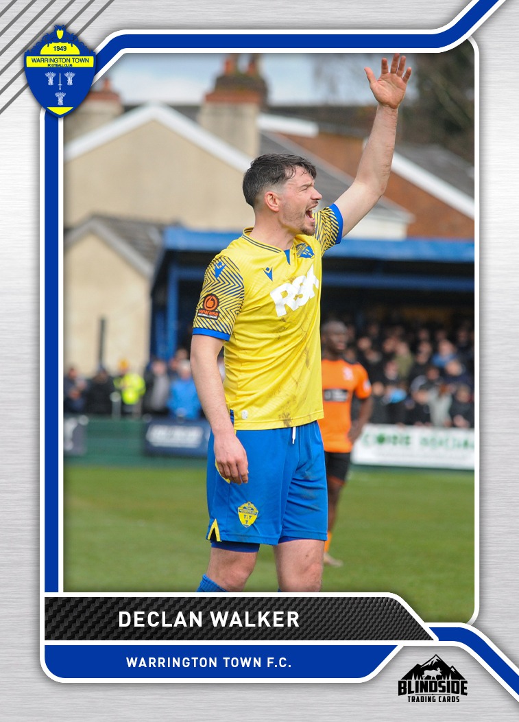 Warrington Town FC 2024 Trading Cards – Blindside Trading Cards