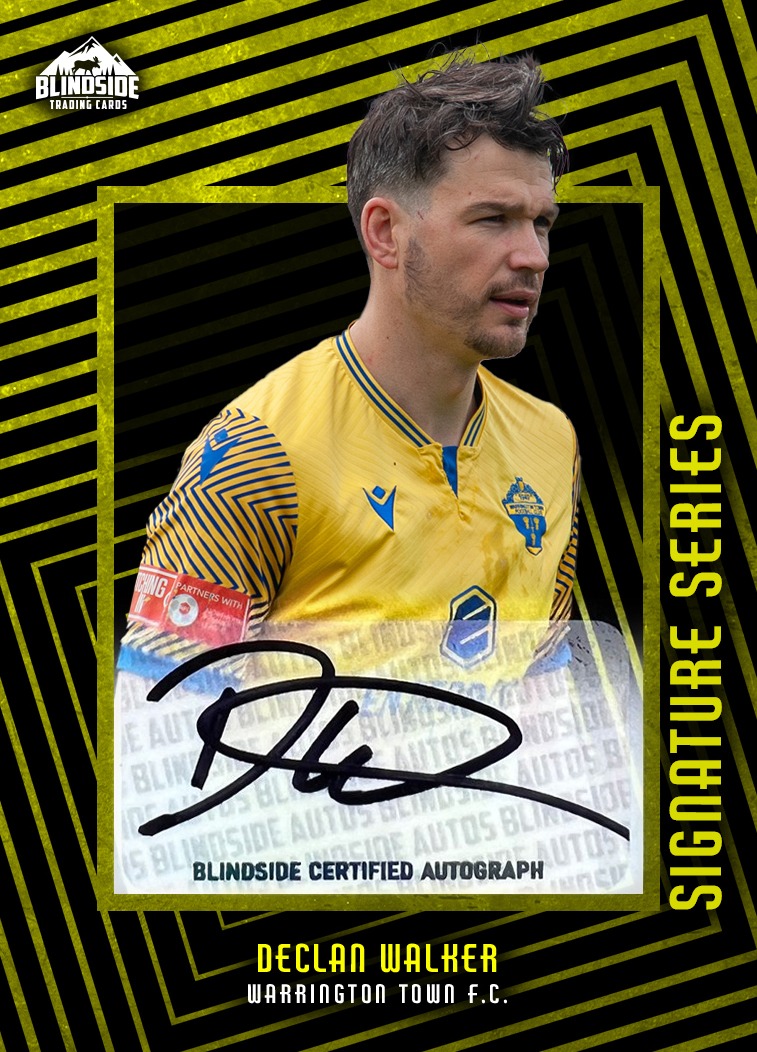 Warrington Town FC 2024 Trading Cards – Blindside Trading Cards