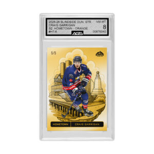 Craig Garrigan Graded Dundee Stars Hometown (GOLD 5/5) Card