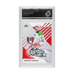 Kristoff Kontos Graded Cardiff Devils All Star Card